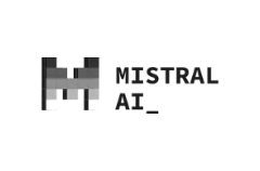 Mistral AI logo - Codestral and Mistral AI models for efficient code generation