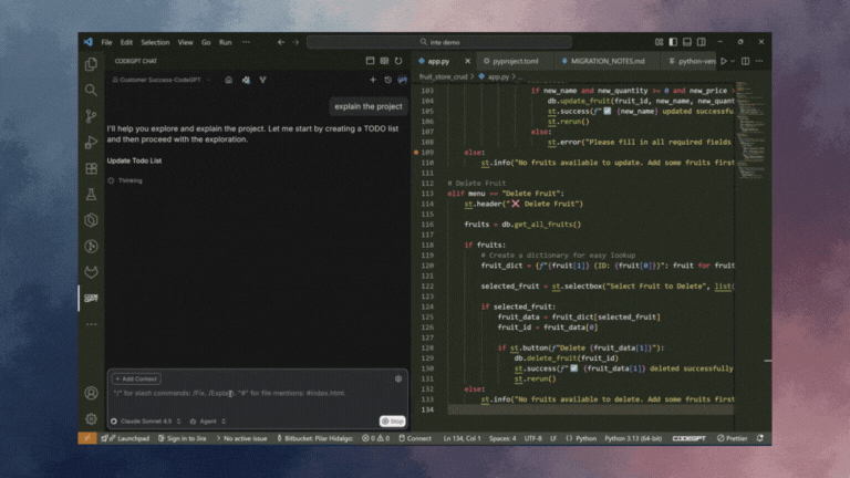Agent breaking down tasks into executable steps